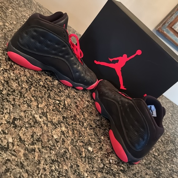 Air Jordan retro 13 Dirty bred Red black cat playoffs Sneakers EUC 10.5 - Picture 9 of 17